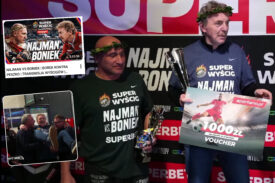 Zbigniew Boniek i Marcin Najman