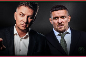Mateusz Borek i Ołeksander Usyk