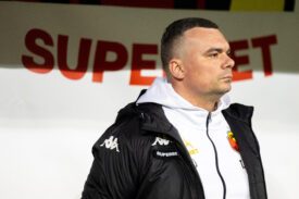 Trener Jagiellonii Adrian Siemieniec