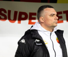Trener Jagiellonii Adrian Siemieniec