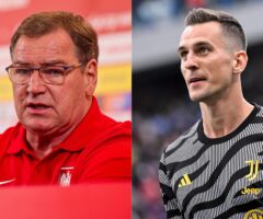 Jan Urban i Arkadiusz Milik