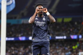 Vinicius Junior po golu dla Realu Madryt