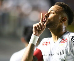 Neymar w Santosie
