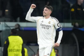 Fede Valverde w meczu z Manchesterem City