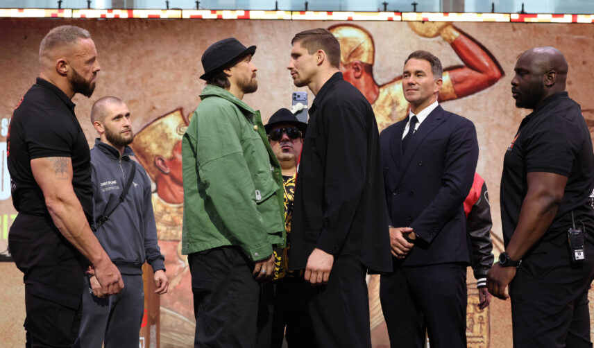 Ołeksandr Usyk i Rico Verhoeven