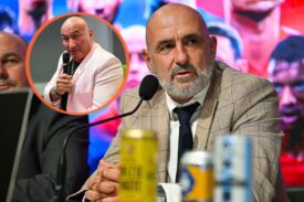 Michał Probierz i Marcin Najman