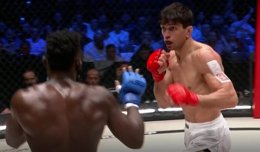 Marian Ziółkowski vs. Aymard Guih na gali KSW 118 FOT. C+