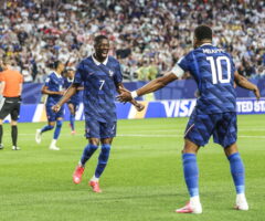 Ousmane Dembele i Kylian Mbappe