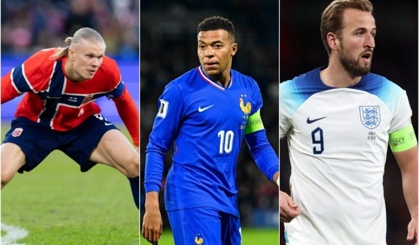 Haaland, Mbappe, Kane