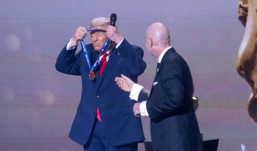 Donald Trump i Gianni Infantino