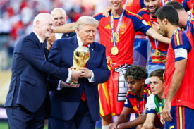 Gianni Infantino, Donald Trump, reprezentacja Hiszpanii
