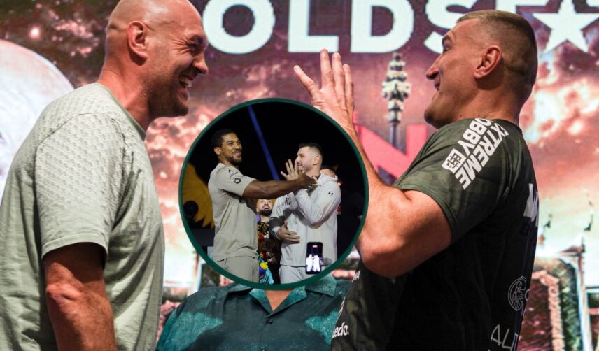Anthony Joshua, Tyson Fury, Mariusz Wach i Kristian Prenga
