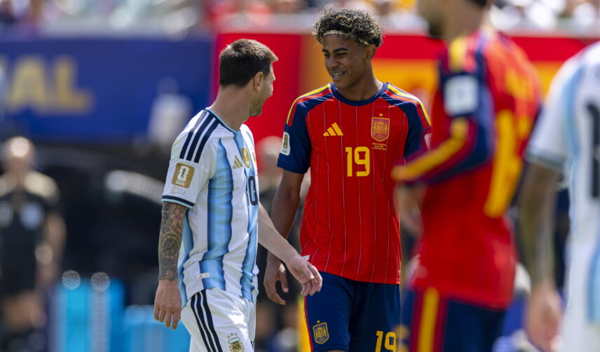 Leo Messi, Lamine Yamal