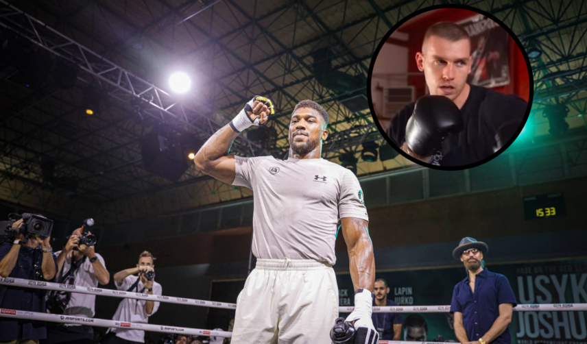 Anthony Joshua i Damian Knyba