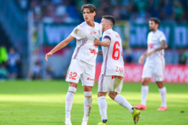 Kacper Urbański i Erik Janża