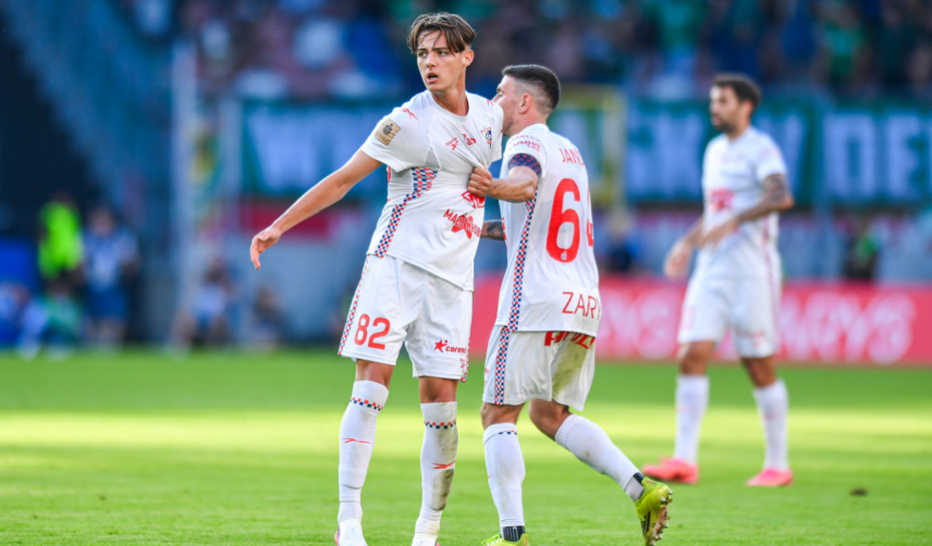 Kacper Urbański i Erik Janża