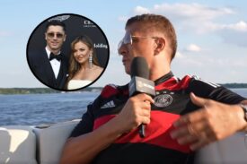 Mateusz Borek Robert i Anna Lewandowscy