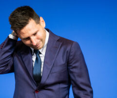Leo Messi zalał się łzami