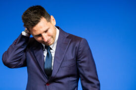 Leo Messi zalał się łzami