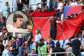 Robert Podoliński i akcja reanimacyjna na meczu Piast - Legia