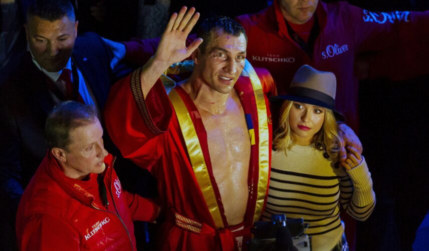 Władimir Kliczko i Hayden Panettiere