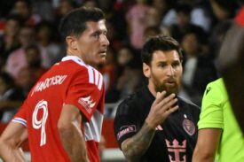 Lewandowski Messi MLS
