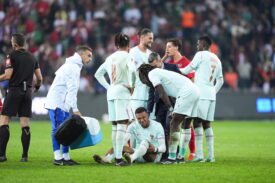 Kylian Mbappe kontuzja