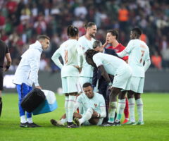 Kylian Mbappe kontuzja