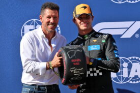 Diego Simeone i Lando Norris