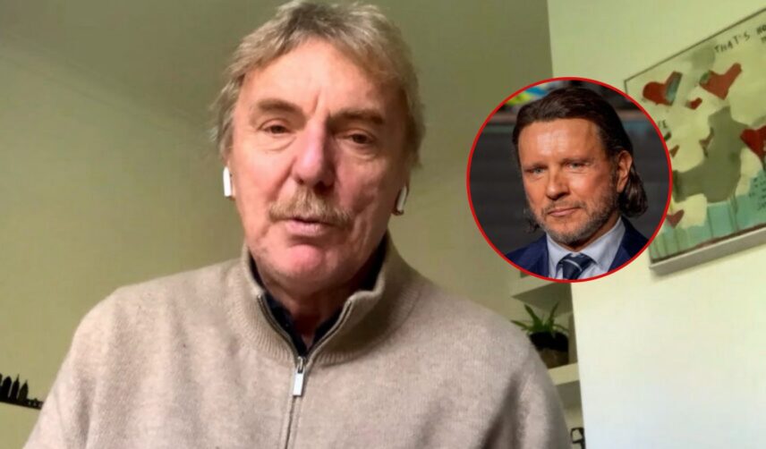 Zbigniew Boniek i Radosław Majdan