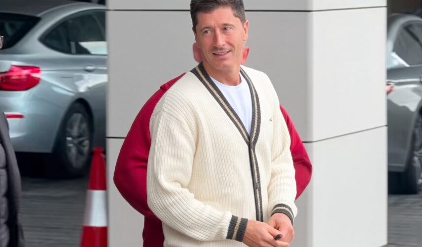 Lewandowski na zgrupowaniu
