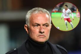 Jose Mourinho & Nicola Zalewski