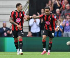 Bournemouth Marcus Tavernier Justin Kluivert