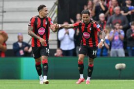 Bournemouth Marcus Tavernier Justin Kluivert