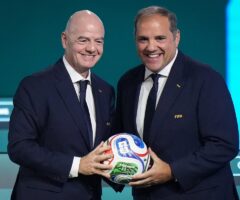 Gianni Infantino Victor Montagliani