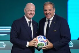 Gianni Infantino Victor Montagliani