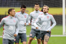 Robert Lewandowski i Tymoteusz Puchacz