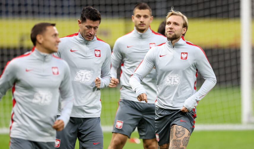 Robert Lewandowski i Tymoteusz Puchacz