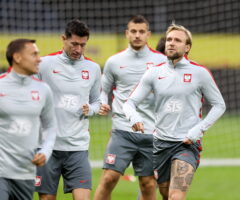 Robert Lewandowski i Tymoteusz Puchacz