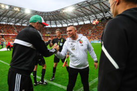 Marek Papszun i Adrian Siemieniec