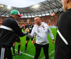 Marek Papszun i Adrian Siemieniec